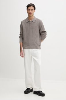 Хлопковый свитер HUGO Saffowl