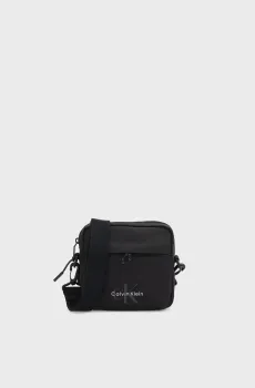 Мужская черная сумка BOLD SQUARE CROSSBODY Черный ONESIZE Calvin Klein LV04D3454G