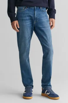 Мужские синие джинсы EXTRA SLIM ACTIVE RECOVER Синий 32-34 Gant 1000264