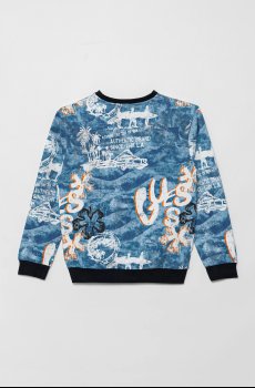 Детская хлопковая кофта Guess