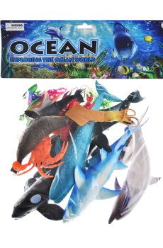 Детский набор морских животных YG Toys Ocean в кульке, от 3 лет, 35*40*10 см (303-78)