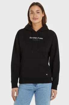 Женское черное худи TJW RLX ESSENTIAL Черный XS Tommy Jeans DW0DW17331