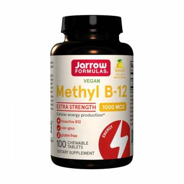 Метил B-12 Jarrow Formulas Methyl B-12, 1000 мкг, со вкусом лимона, 100 леденцов Метил B-12 Jarrow Formulas Methyl B-12, 1000 мкг, со вкусом лимона, 100 леденцов