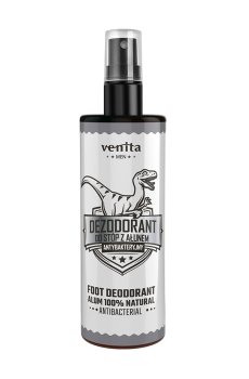 Уценка! Дезодорант для стоп Venita Men Foot Deodorant Alum 100% Natural Antibacterial, 100 мл