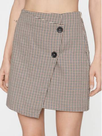 ONLY Cпідниця-міні 15304210 Бежевий Regular Fit ONLY Cпідниця-міні 15304210 Бежевий Regular Fit
