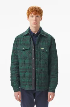 Мужская зеленая рубашка-пальто Зеленый 39 Lacoste CH2626132