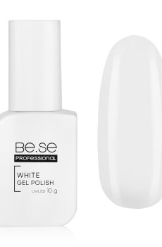 Гель-лак для ногтей Be.Se professional Gel Polish 001 White, 10 г