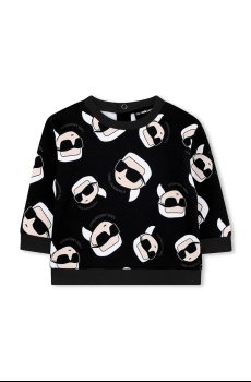 Детская хлопковая кофта Karl Lagerfeld