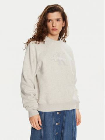 Calvin Klein Jeans Світшот Chenille J20J224652 Сірий Regular Fit Calvin Klein Jeans Світшот Chenille J20J224652 Сірий Regular Fit