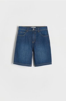 Reserved - Джинсові шорти - темно-синій - 0292L-59J