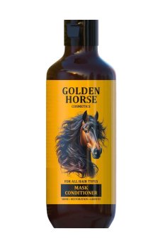 Маска-кондиционер для волос Golden Pharm Golden Horse 4D Power Mask Conditioner, 400 мл