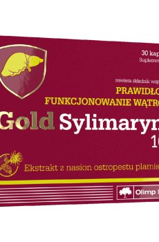Силимарин Olimp Sport Nutrition Gold Sylimaryna 100, 30 капсул