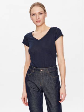 Sisley Футболка 3TNHL4007 Cиній Regular Fit Sisley Футболка 3TNHL4007 Cиній Regular Fit