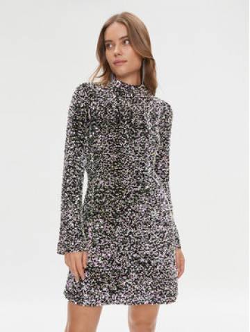 Bruuns Bazaar Коктейльна сукня BBW3693 Чорний Regular Fit Bruuns Bazaar Коктейльна сукня BBW3693 Чорний Regular Fit