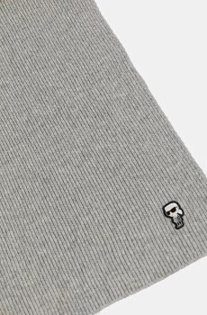 Шарф с примесью шерсти Karl Lagerfeld