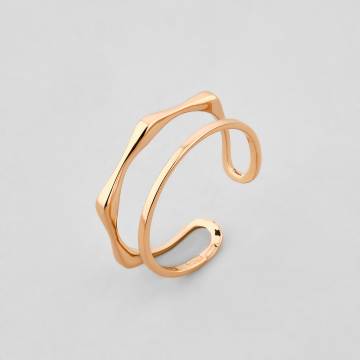 Золотое кольцо Minimal МК008-ч-17 17 Золотое кольцо Minimal МК008-ч-17 17