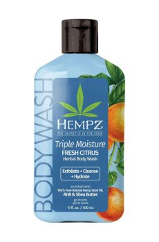 Гель для душа Hempz Triple Moisture Fresh Citrus Body Wash, 500 мл