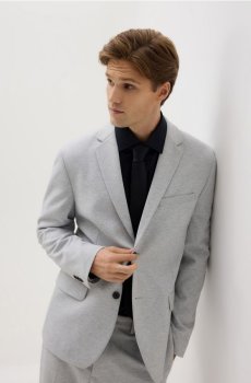 Reserved - Блейзер приталеного крою - світло-сірий - 035HP-09M