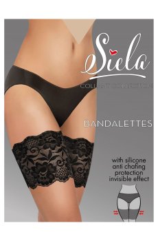 Бандалетки женские Siela кружевные, Natural, размер XL