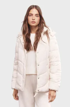 Женская белая куртка Белый S SPRINGFIELD 8272794
