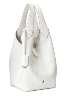 Кожаная сумочка Polo Ralph Lauren Tote