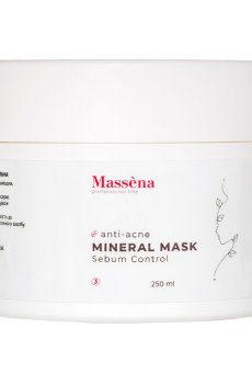 Себорегулирующая минеральная маска для лица Massena Anti-Acne Mineral Mask, 250 мл