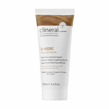 Гель-скраб для ног Ahava Clineral D-Medic Foot Gel-Scrub, 100 мл Гель-скраб для ног Ahava Clineral D-Medic Foot Gel-Scrub, 100 мл