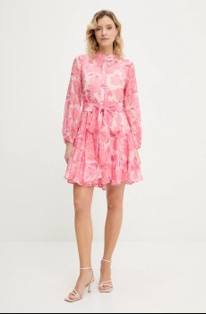 Платье с шёлком Answear.LAB