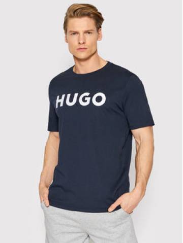 Hugo Футболка Dulivio 50467556 Cиній Regular Fit Hugo Футболка Dulivio 50467556 Cиній Regular Fit