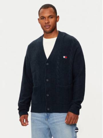 Tommy Jeans Кардиган DM0DM19441 Cиній Boxy Fit Tommy Jeans Кардиган DM0DM19441 Cиній Boxy Fit