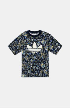 Детская хлопковая футболка adidas Originals