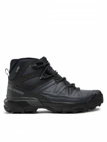 Salomon Трекінгові черевики X Ultra Snowpilot Waterproof L47585600 Чорний Salomon Трекінгові черевики X Ultra Snowpilot Waterproof L47585600 Чорний