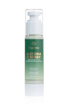 Восстанавливающий ночной крем для лица Bogenia Matcha Energy Night Lamellar Cream с матчей, 50 мл