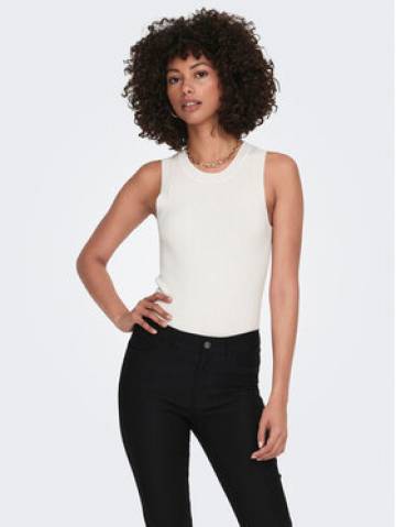 JDY Топ Aya 15287501 Білий Slim Fit JDY Топ Aya 15287501 Білий Slim Fit