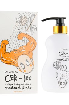 Бальзам-ополаскиватель для волос Elizavecca CER-100 Collagen Coating Hair Muscle Treatment Rinse, 500 мл