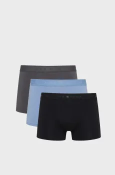 Мужские боксеры (3 шт) TRUNK Разноцветный XL Tommy Hilfiger UM0UM03768