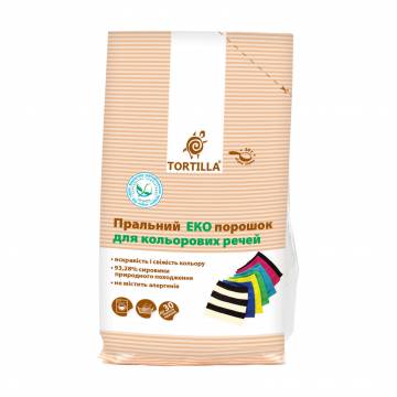 Стиральный еко порошок Tortilla для цветных вещей, 1.5 кг Стиральный еко порошок Tortilla для цветных вещей, 1.5 кг
