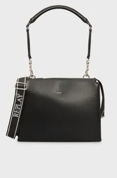 Женская черная сумка Черный ONESIZE Replay FW3739.000.A0500D