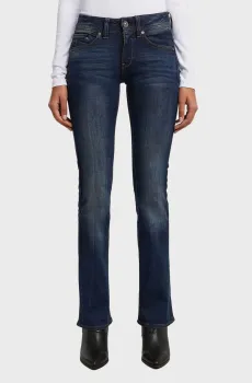 Женские темно-синие джинсы Midge Синий 25-30 G-Star RAW D01896,6553