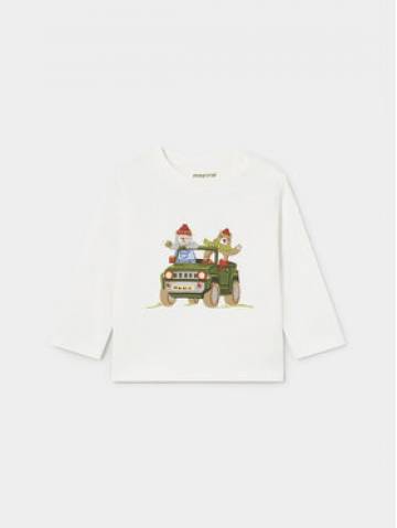 Mayoral Блузка 2034 Écru Regular Fit Mayoral Блузка 2034 Écru Regular Fit