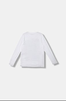 Хлопковый детский лонгслив Guess