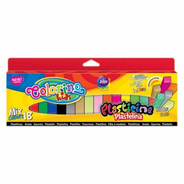 Пластилін Colorino 18 кольорів (57424PTR) Пластилін Colorino 18 кольорів (57424PTR)