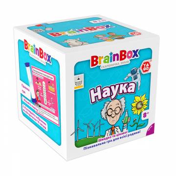 Настольная игра Yago Brainbox Наука, от 8 лет, 12*12*12 см, 57 элементов (BZZBRSC01UA) Настольная игра Yago Brainbox Наука, от 8 лет, 12*12*12 см, 57 элементов (BZZBRSC01UA)