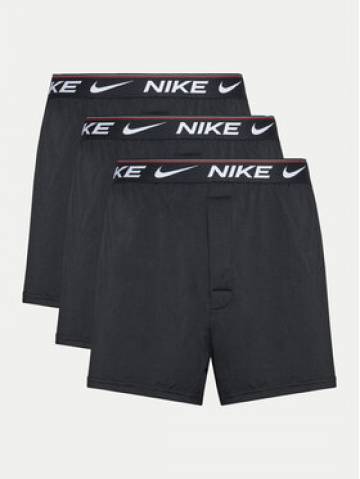 Nike Набір з 3 пар боксерів 000PKE1007 Чорний Nike Набір з 3 пар боксерів 000PKE1007 Чорний