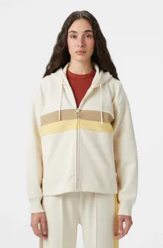 Женская бежевая толстовка. Бежевый 38 Lacoste SF2604XFJ