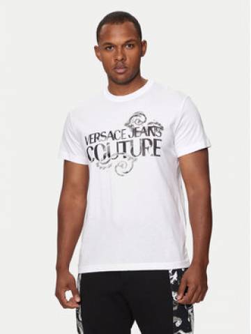 Versace Jeans Couture Футболка 76GAHG00 Білий Regular Fit Versace Jeans Couture Футболка 76GAHG00 Білий Regular Fit