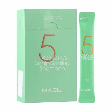 Уценка! Шампунь Masil 5 Probiotics Scalp Scaling Shampoo для глубокого очищения кожи головы, с пробиотиками, 20*8 мл Уценка! Шампунь Masil 5 Probiotics Scalp Scaling Shampoo для глубокого очищения кожи головы, с пробиотиками, 20*8 мл