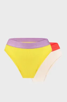 Женские трусики (2 шт) Разноцветный S brabrabra SLZ27002001_(2)