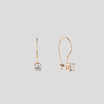 Золотые серьги Minimal с210-ж Золотые серьги Minimal с210-ж