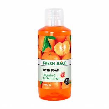 Пена для ванн Fresh Juice Мандарин и сицилийский апельсин, 1 л Пена для ванн Fresh Juice Мандарин и сицилийский апельсин, 1 л